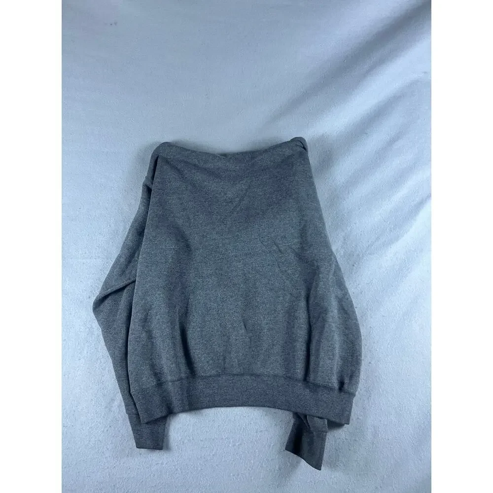 Vintage NC State Wolfpack Hoodie Mens XL Gray College Sports USA Made Sweatshirt